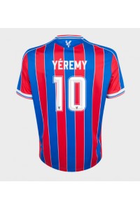 Crystal Palace Yeremy Pino #10 Jalkapallovaatteet Kotipaita 2025-26 Lyhythihainen